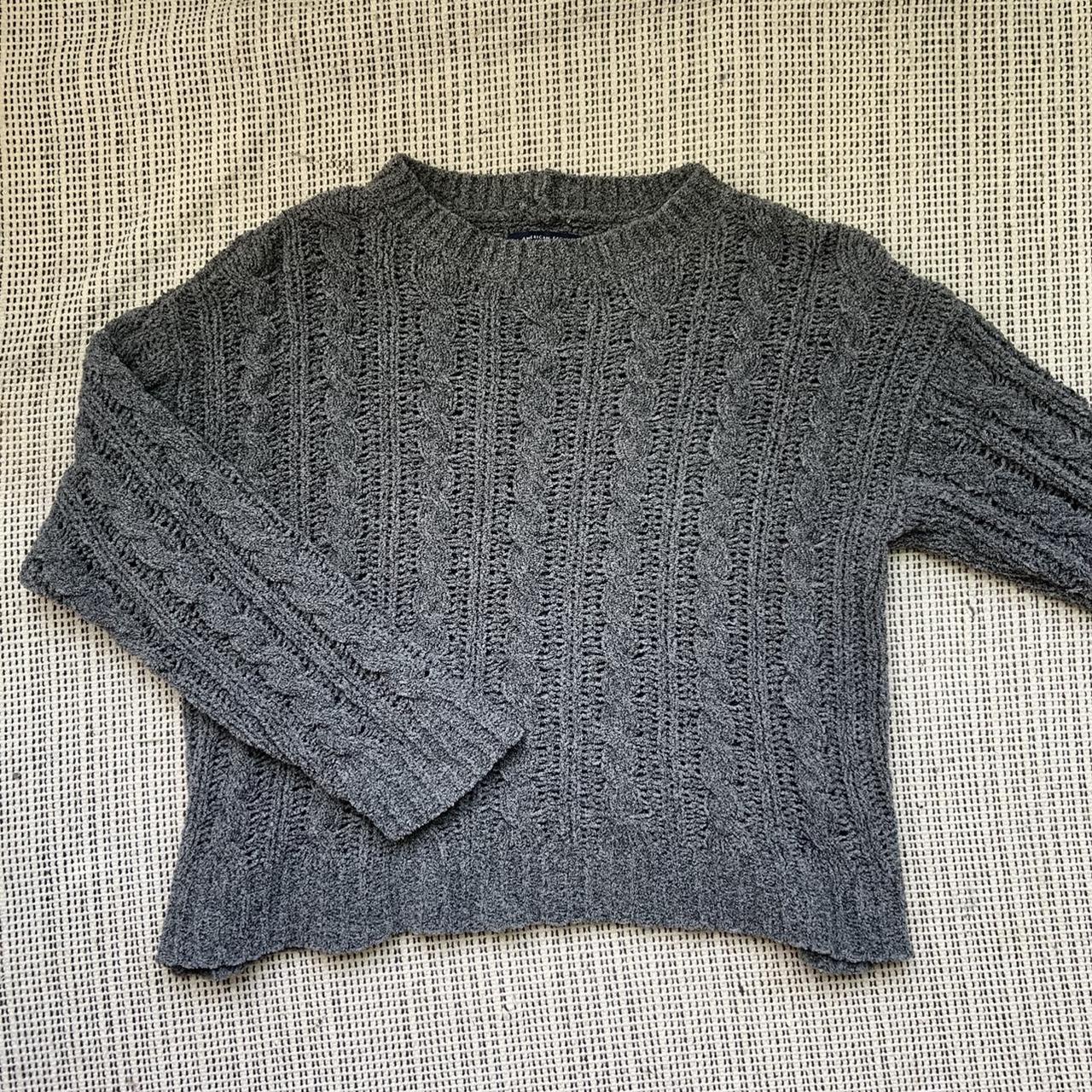 American Eagle cable-knit sweater. I cannot... - Depop