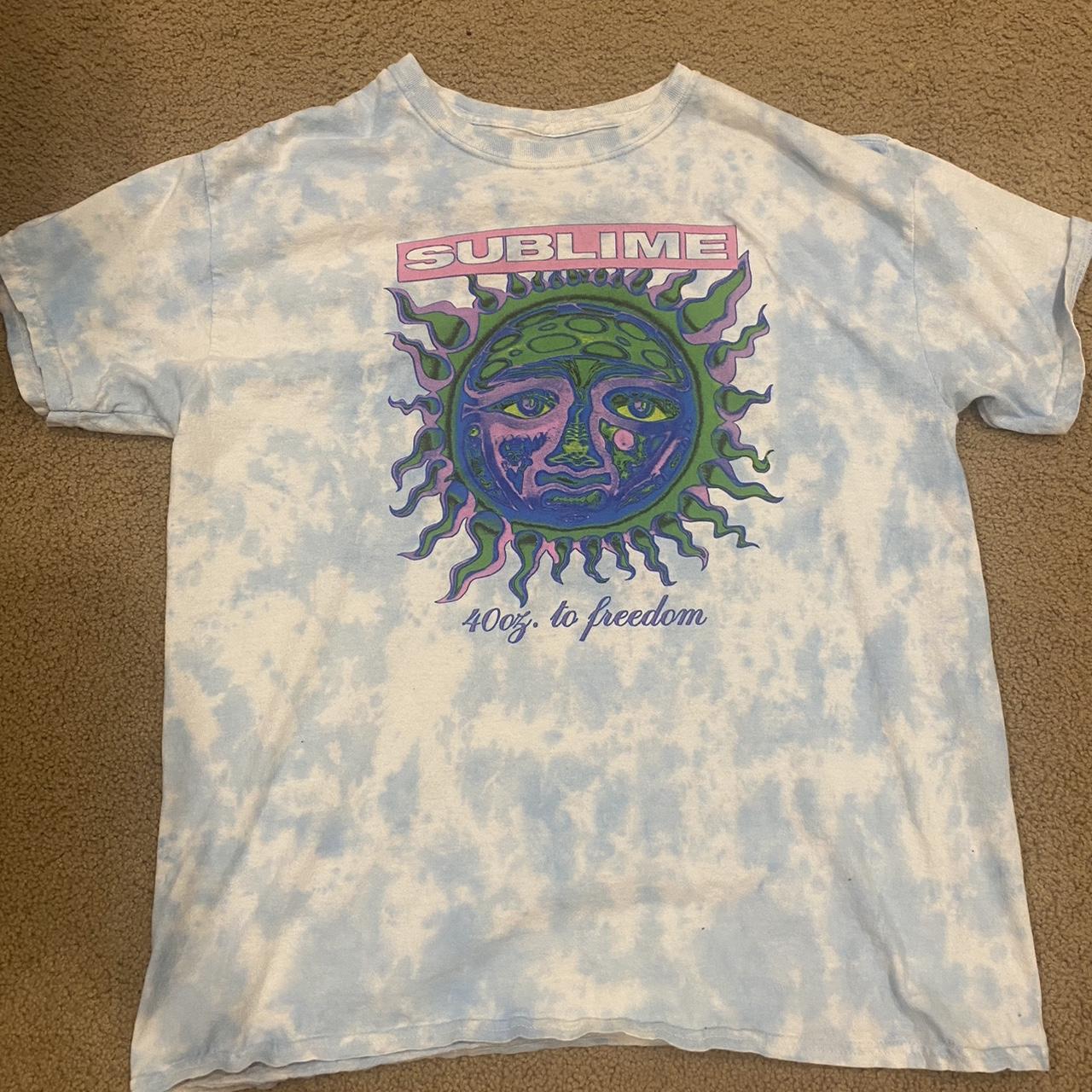 Sublime shirt, tie dye - Depop