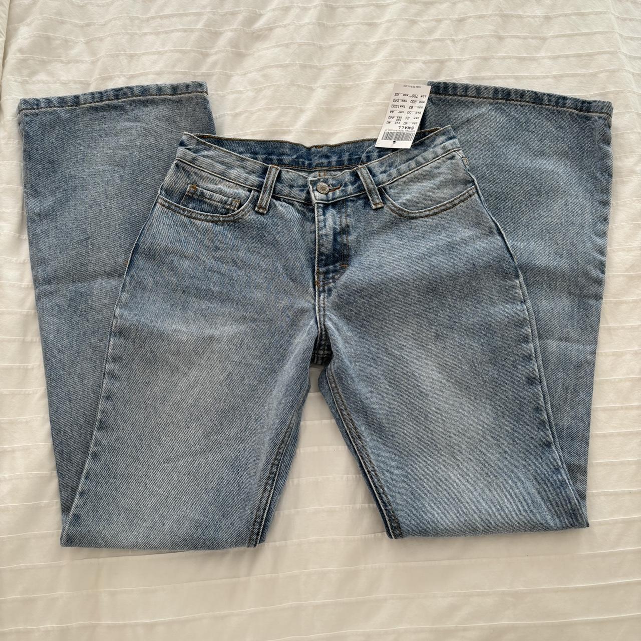 NWT Brandy Melville Quinn Jeans Size small Low... Depop