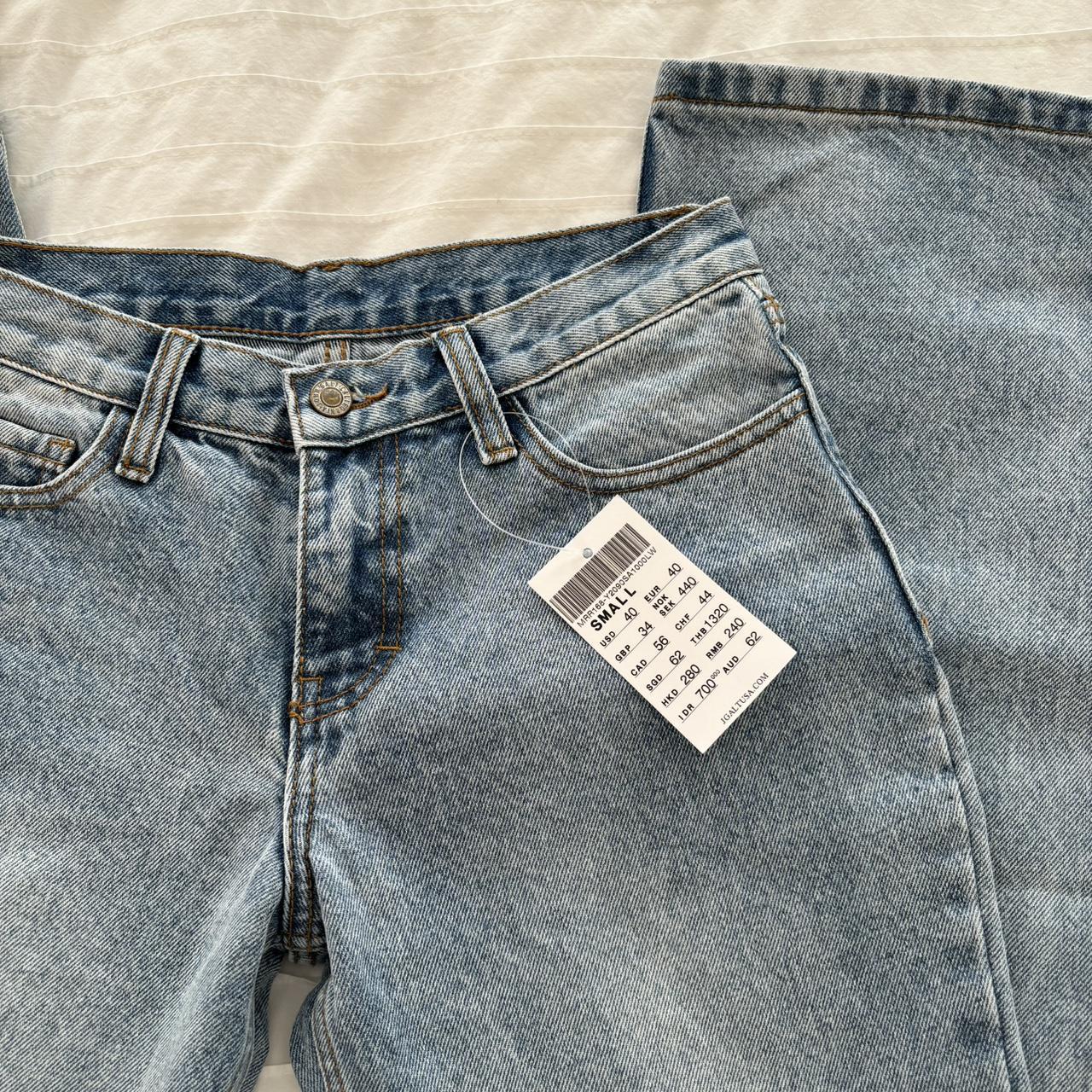 NWT Brandy Melville Quinn Jeans Size small Low... Depop