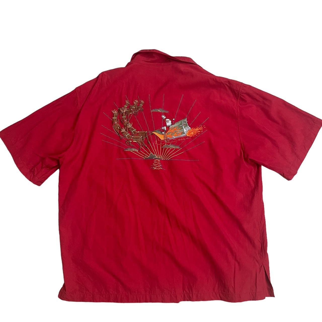 tori richard santa shirt