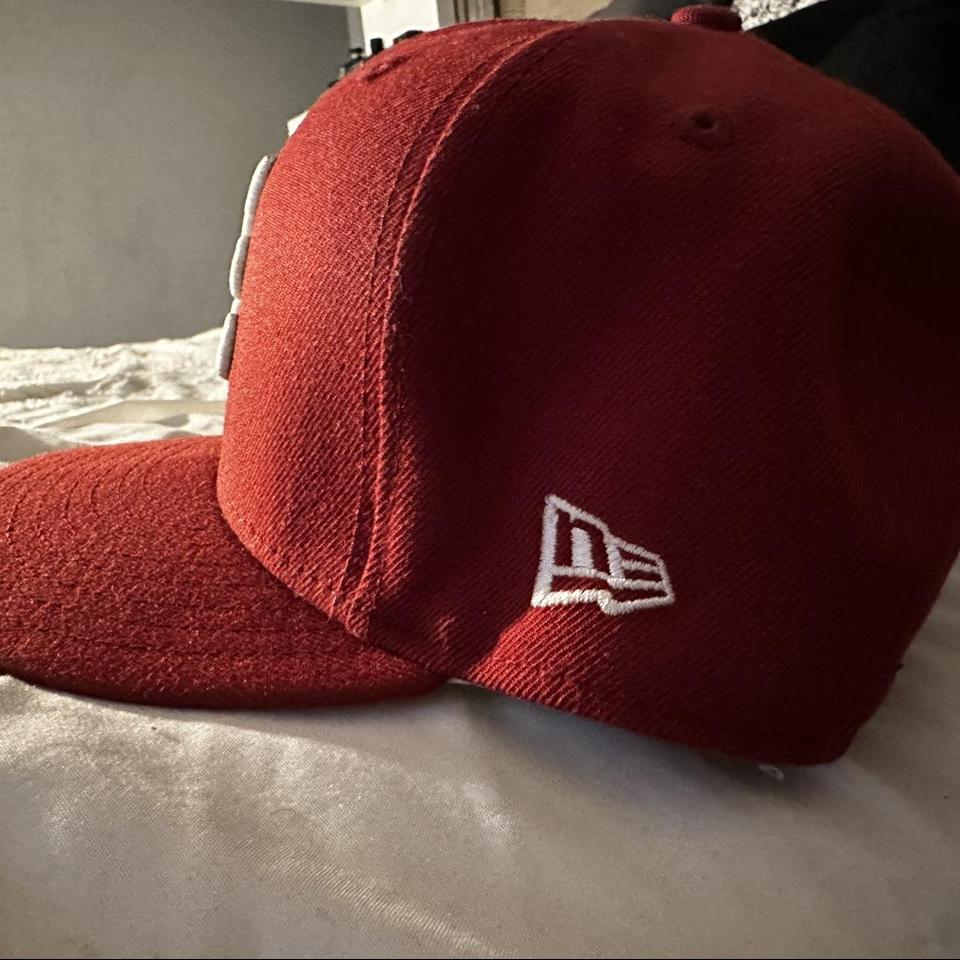 Authentic Original Black Atlanta Braves Hat! Has - Depop