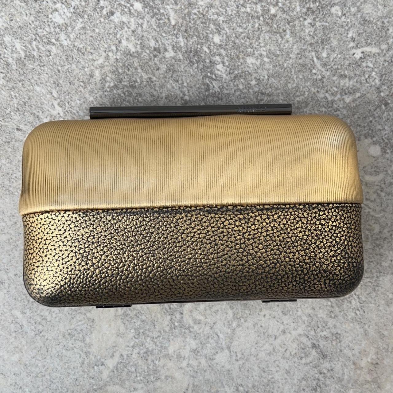 Mimco vintage gold clutch bag accessory Depop