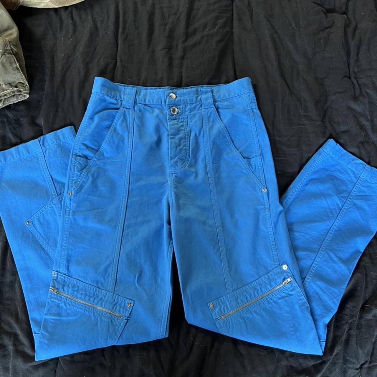 Eckhaus Latta Men's Blue Trousers (4)