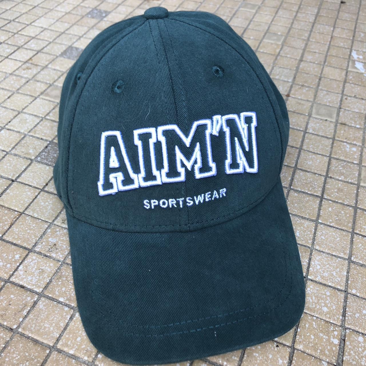 Aimn College Cap in Pine Green Never Worn RRP - Depop