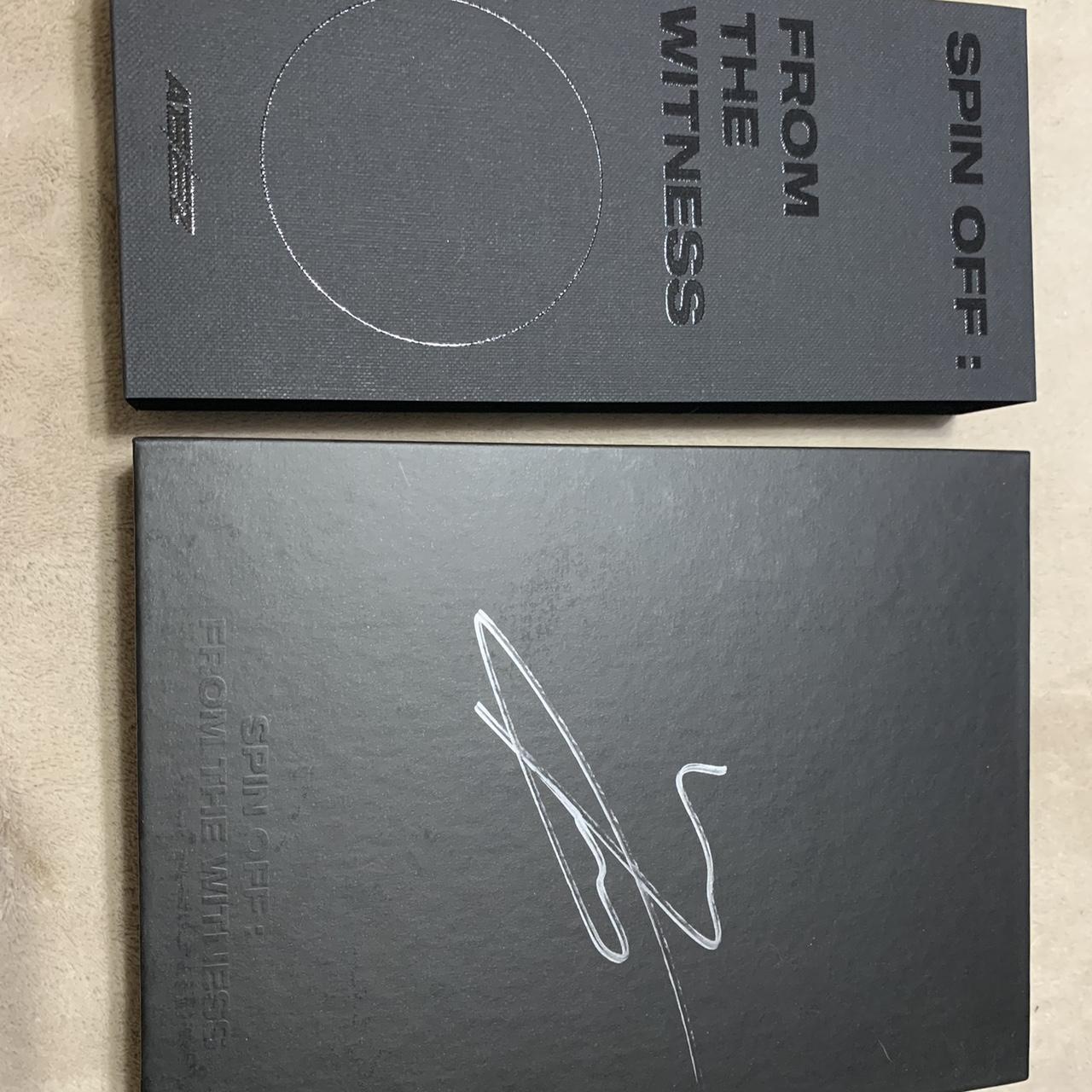 Wooyoung Ateez Signed Album From The store Witness