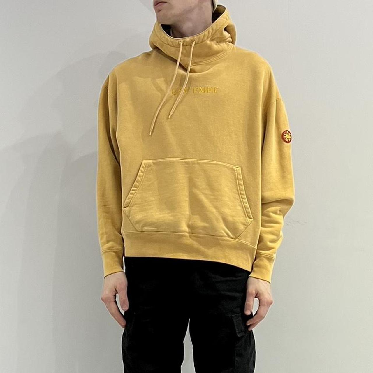 Cav empt 2024 yellow hoodie