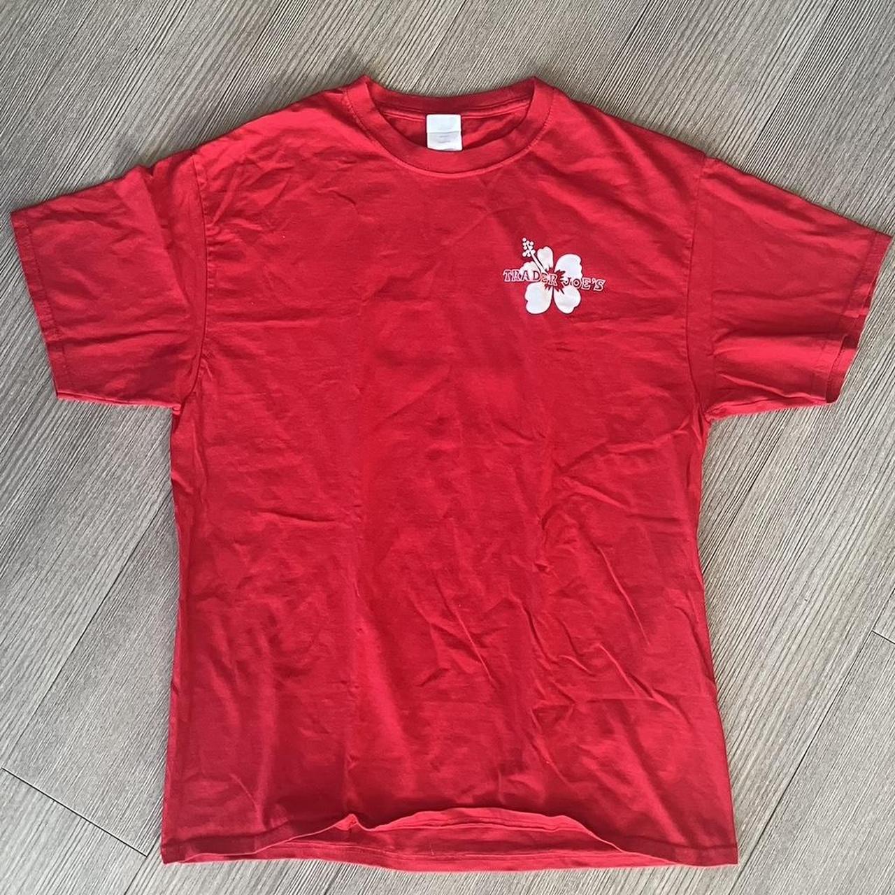 Trader Joe's Men's T-shirt - Red - L – Red Trader… - image 2