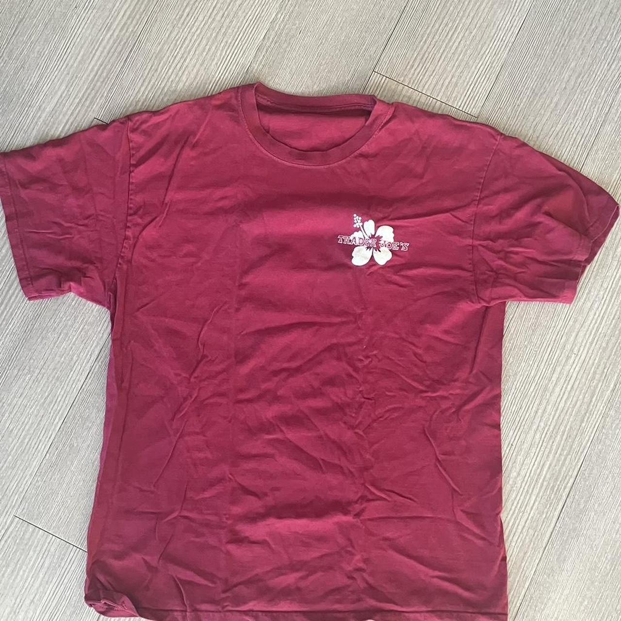 Trader Joe's Men's T-shirt - Red - L – Red Trader… - image 2