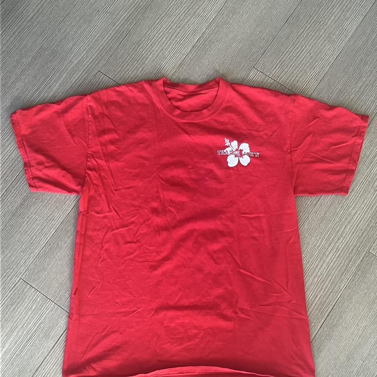 Trader Joe's Men's T-shirt - Red - L – Red Trader… - image 2
