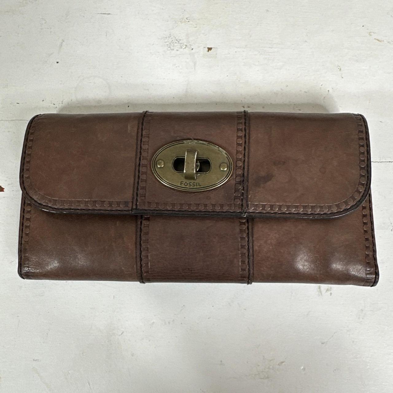 Fossil Women's Wallet - Brown – Fossil Authentic … - image 1