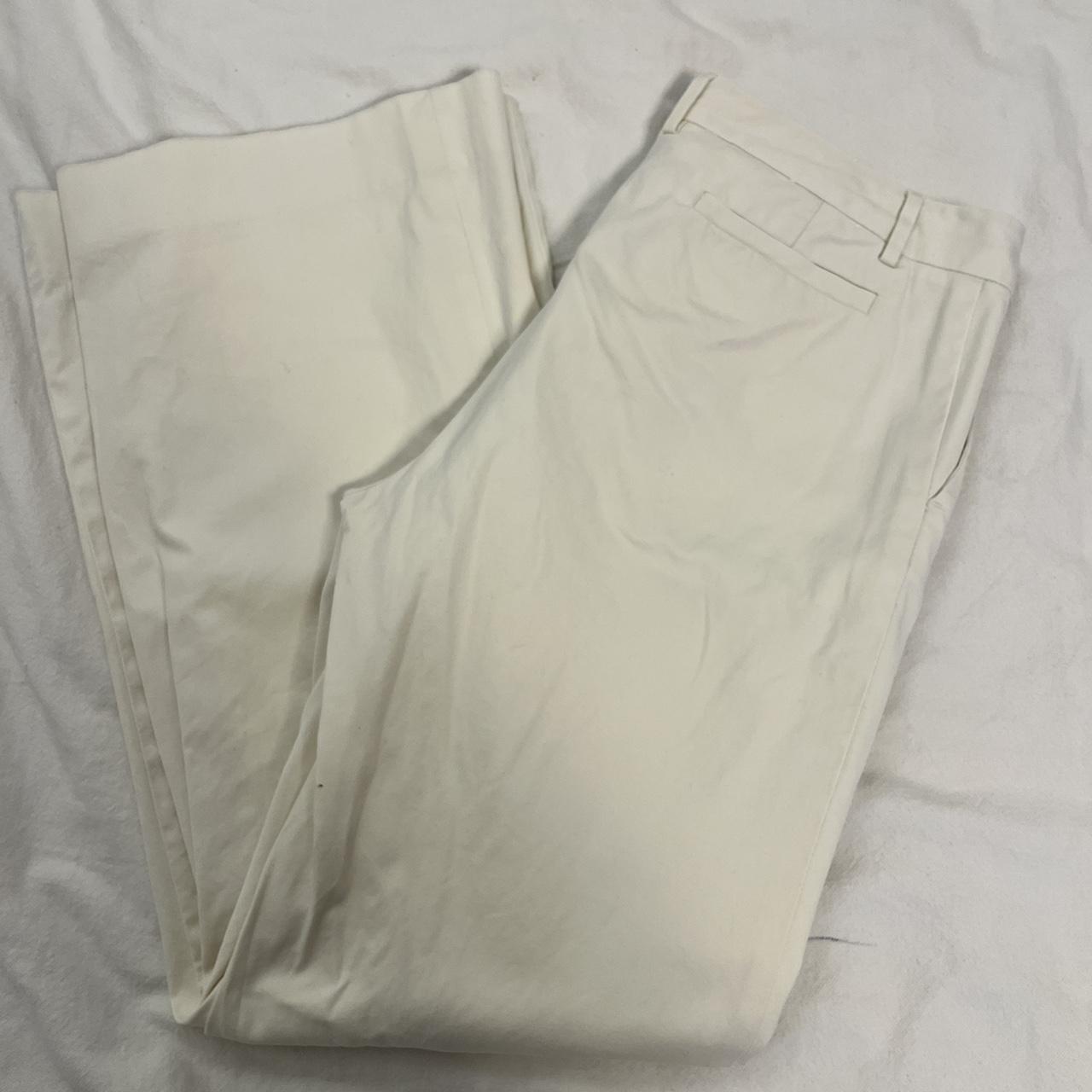 Women's Cream Trousers | Depop