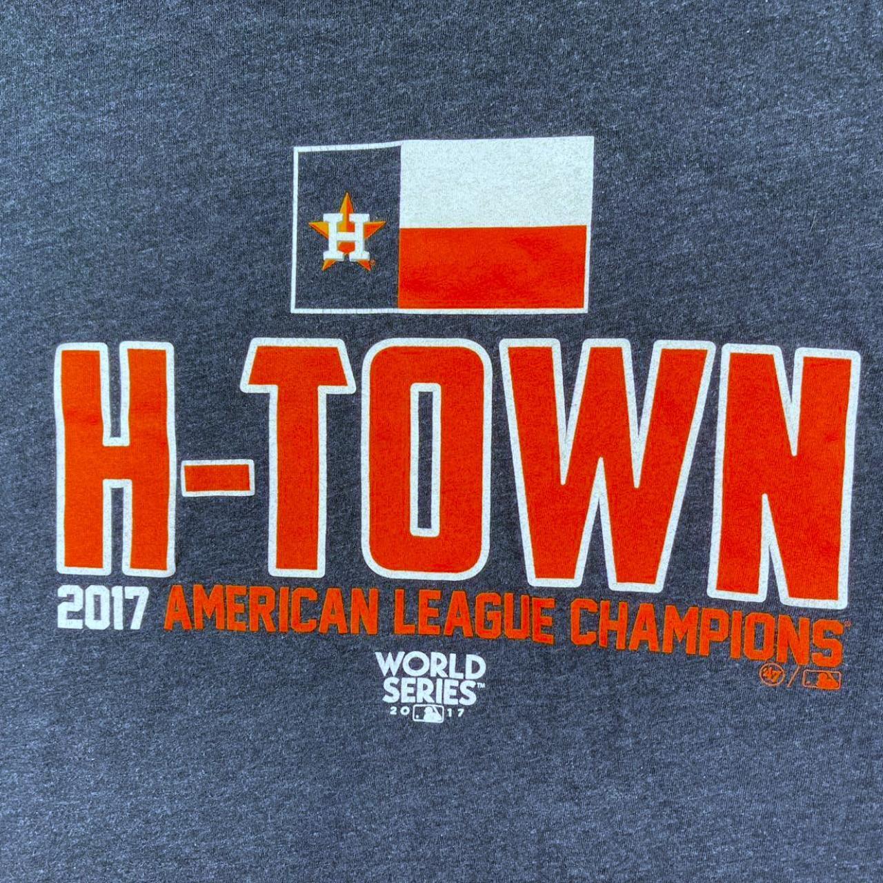 Houston Astros 2017 World Series Champions Orange - Depop