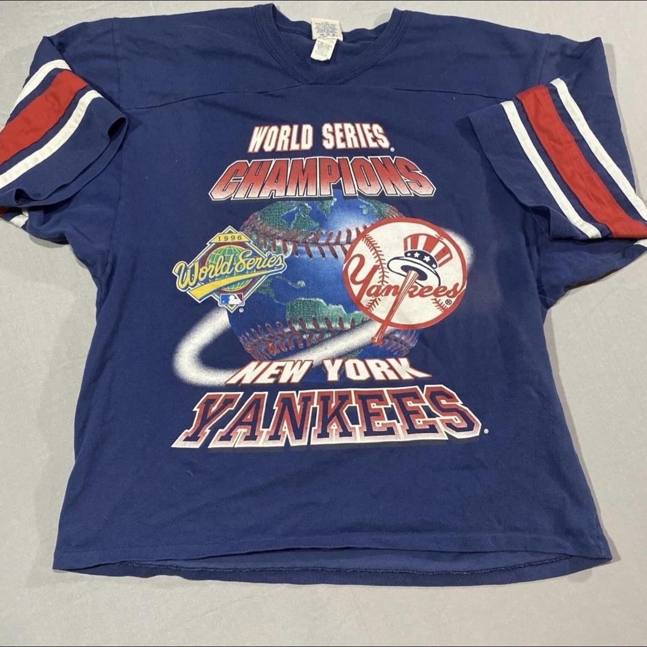 Vintage 1996 New York Yankees World Series Champions - Depop