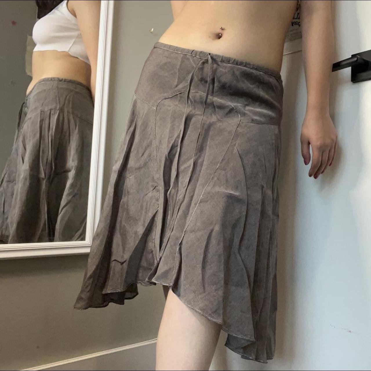 Max Studio Women's Brown and Grey Skirt