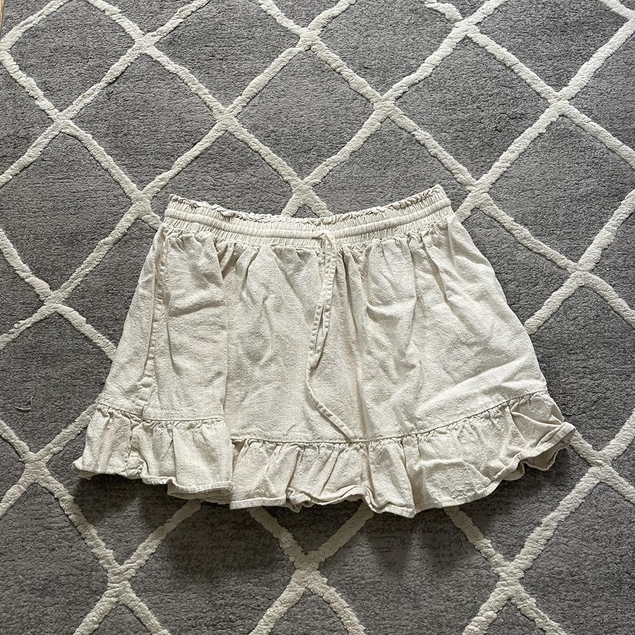 Falda Mini De Mezclilla Princess Polly Lavado Antiguo Con Lazo