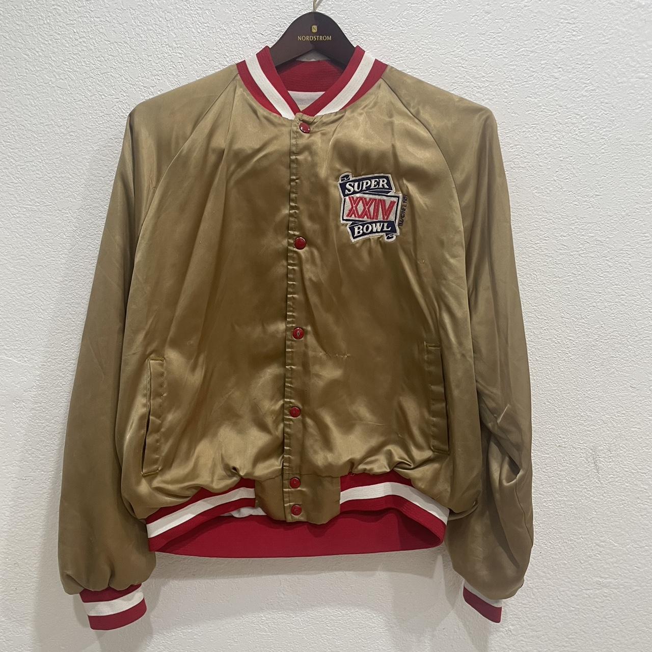 Men's Gold and Red Jacket | Depop