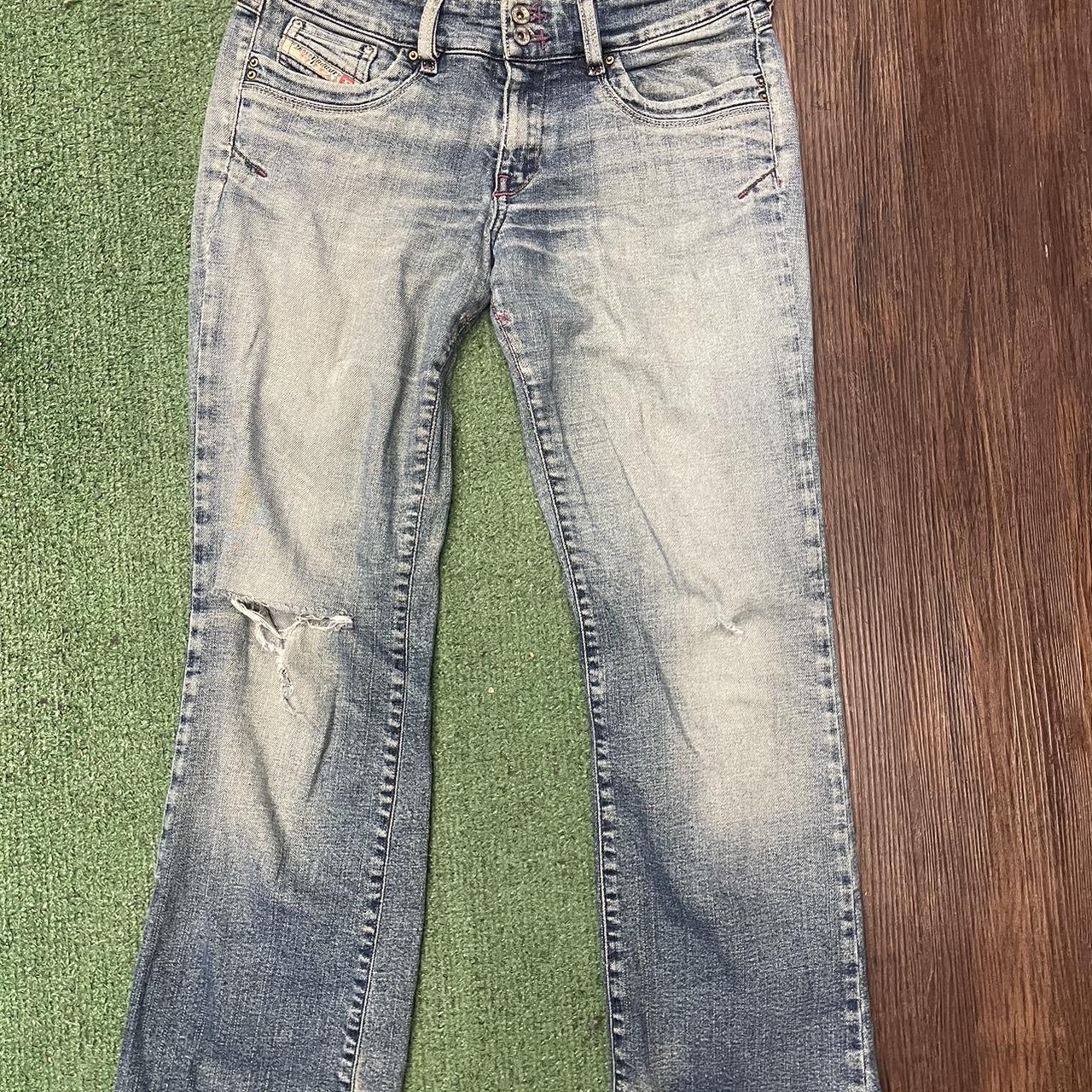 Vintage Diesel Industry denim division with small... - Depop