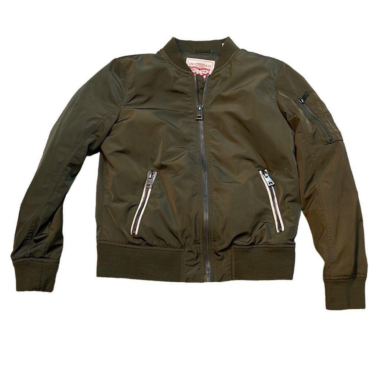 Levis army green clearance jacket womens