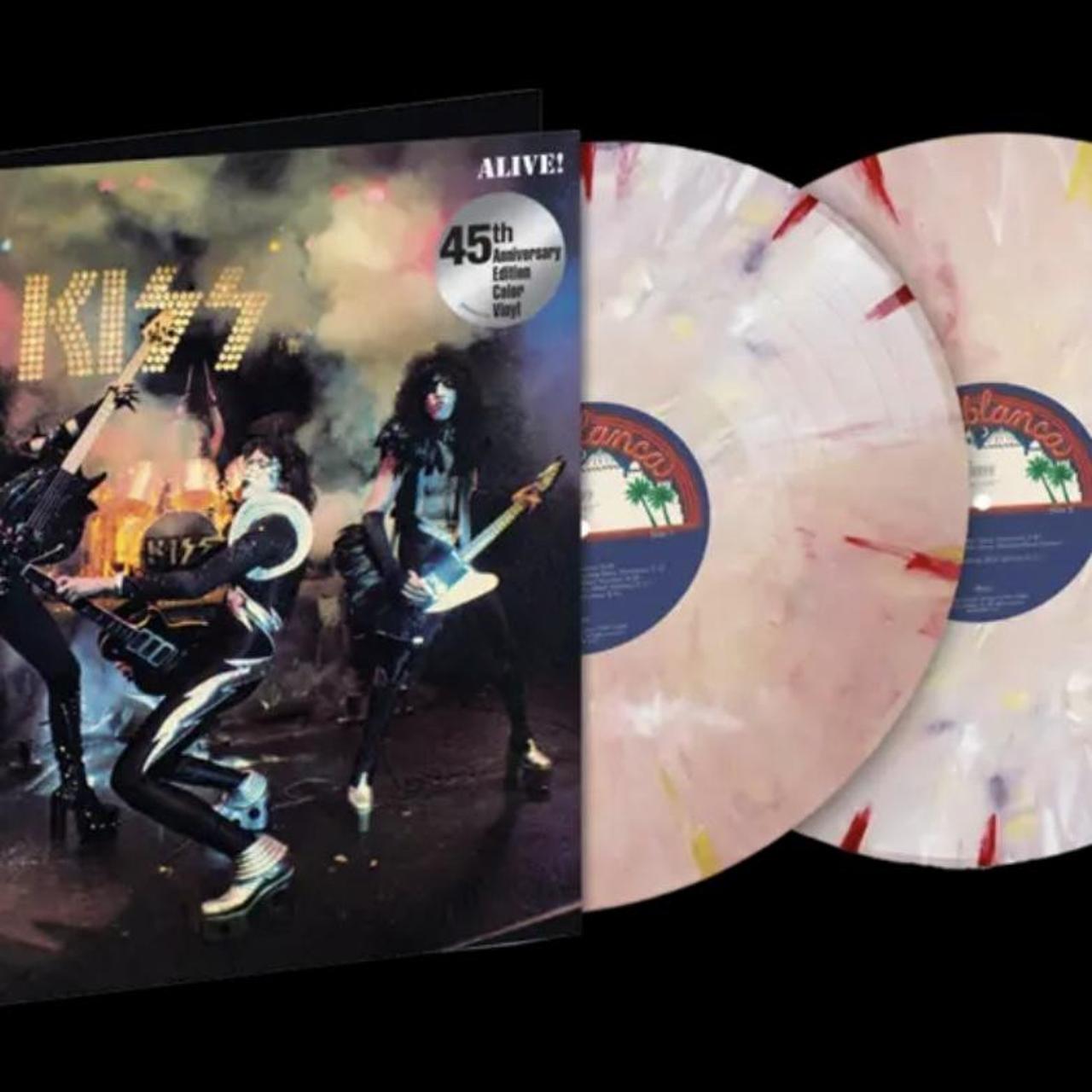 KISS ALIVE! cheapest NEW Sealed LP 45th Anniversary Limited Edition Colored Vinyl Record