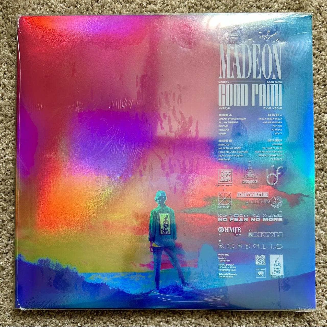 Madeon Good Faith CLEAR Vinyl LP Brand NEW SEALED...