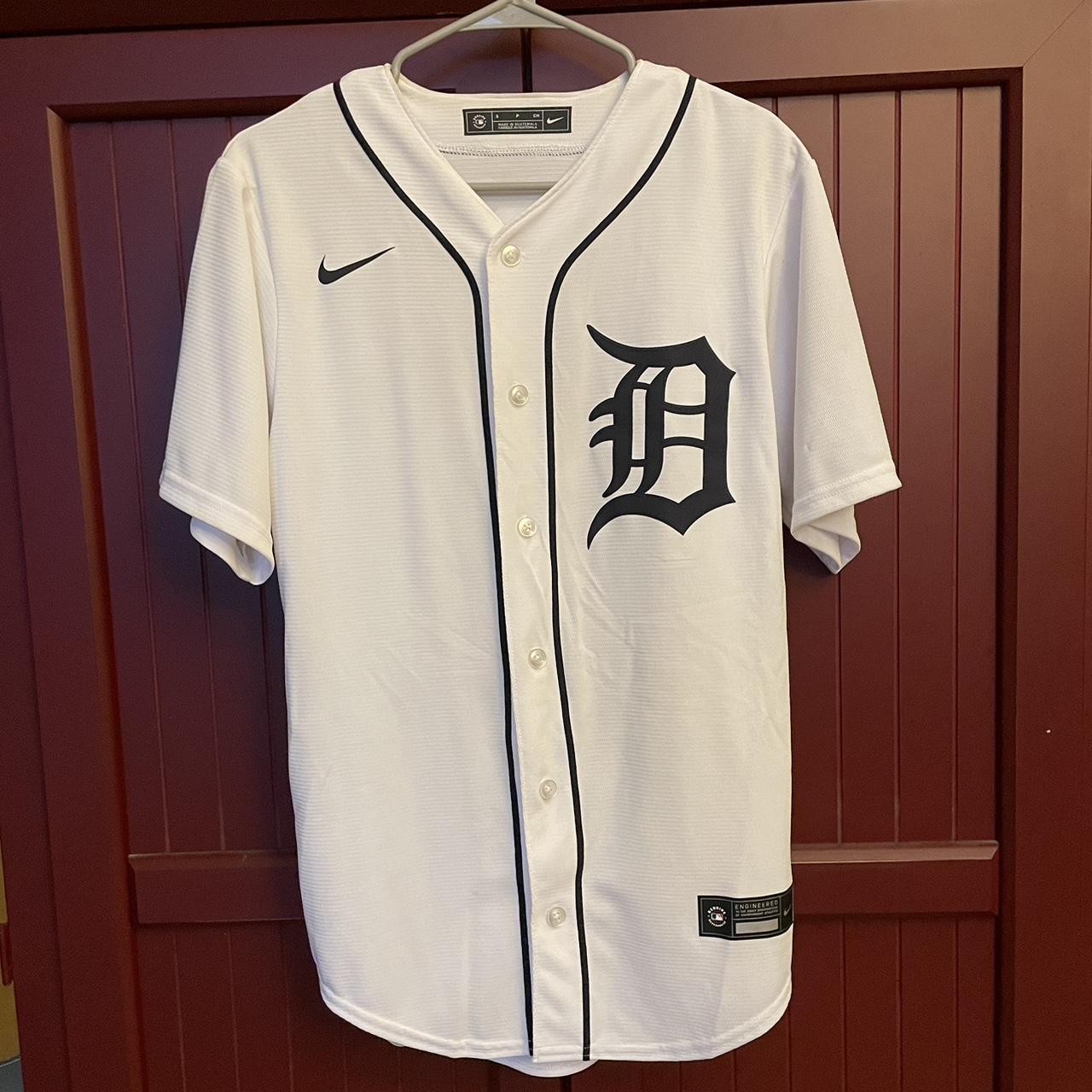 Miguel Cabrera Signed Detroit Tigers White Nike Baseball Jersey