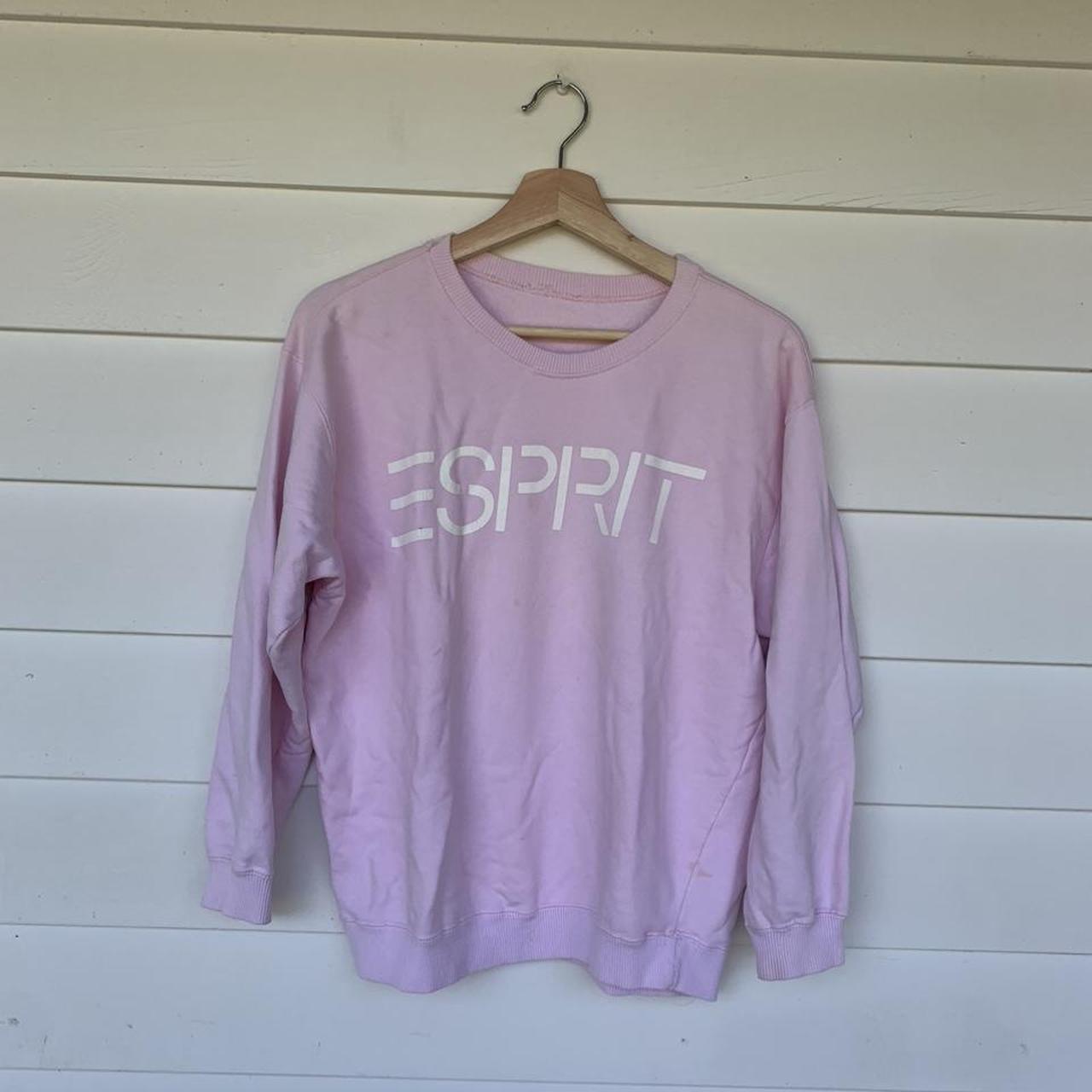 Espirit Women's Pink Sweatshirt | Depop