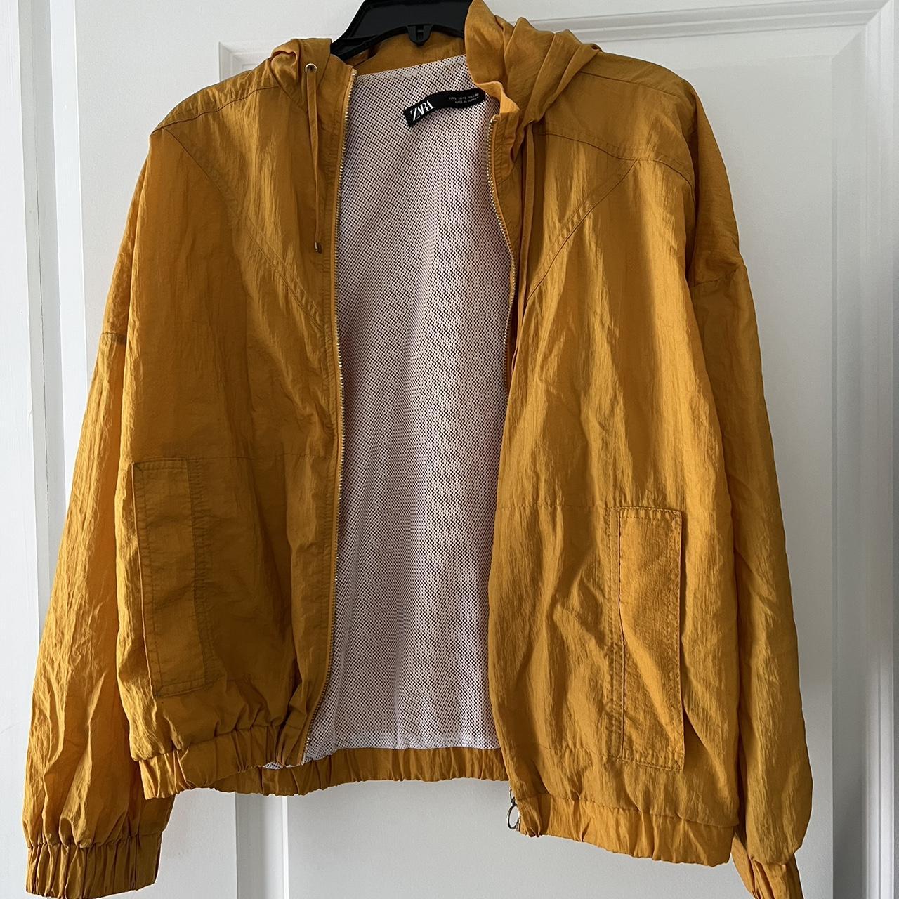 Zara Women's Yellow Jacket | Depop