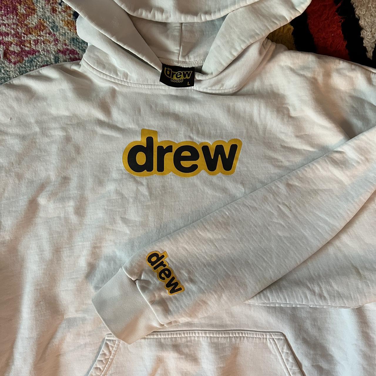 Drew House white sweatshirt (2020) The thickest... Depop