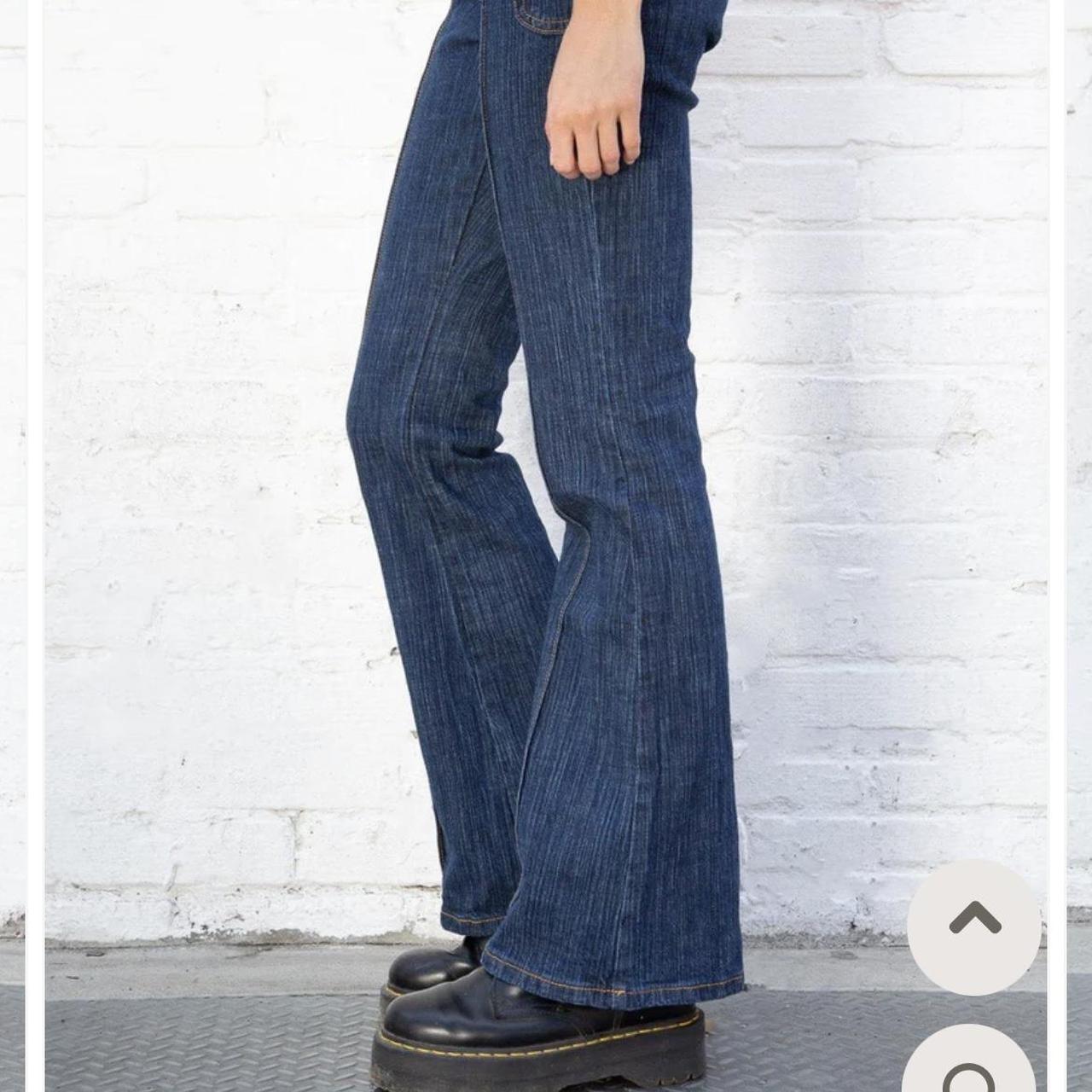 brandy melville agatha denim jeans brand new with... Depop