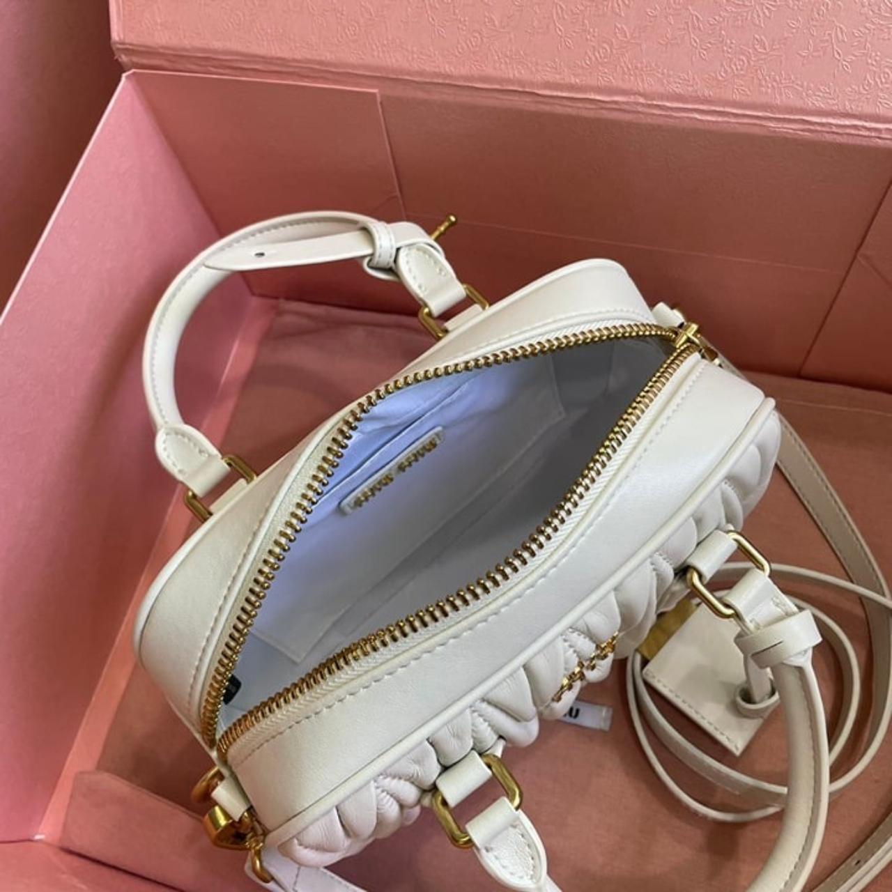 MIU MIU bag NWT miu miu bag. Beautiful pastel pink | Depop