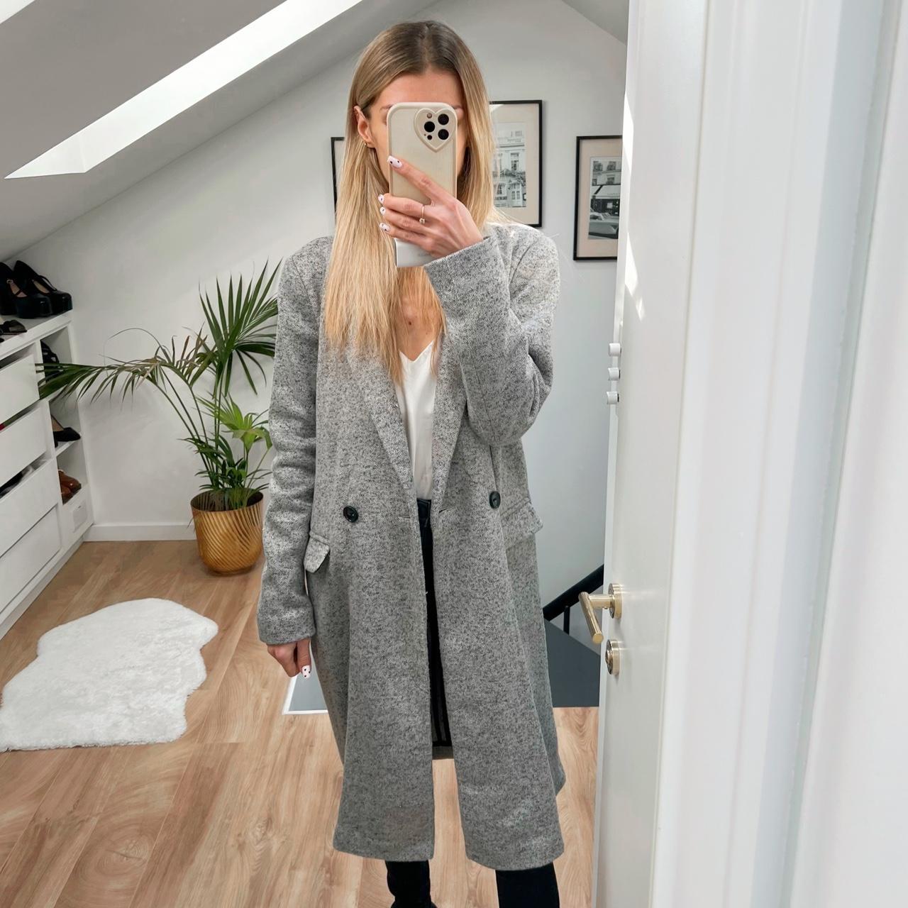 Miss selfridge grey outlet coat