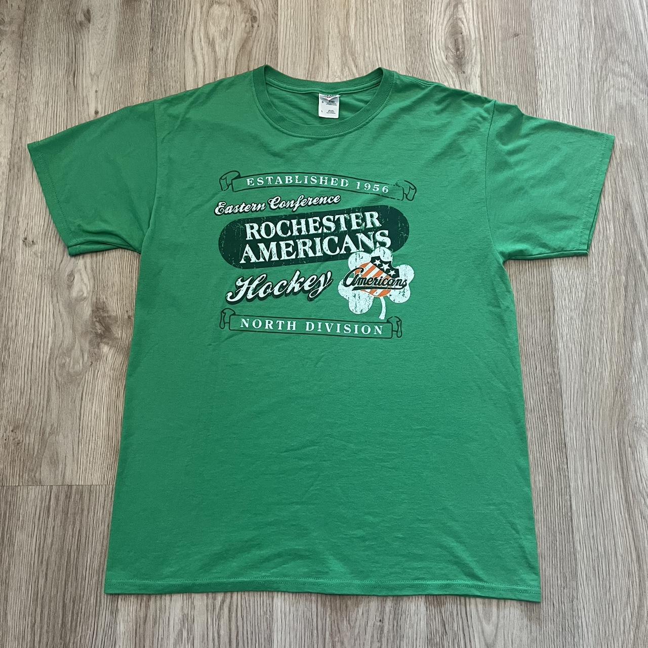 Jerzees Men's Green Tshirt Depop
