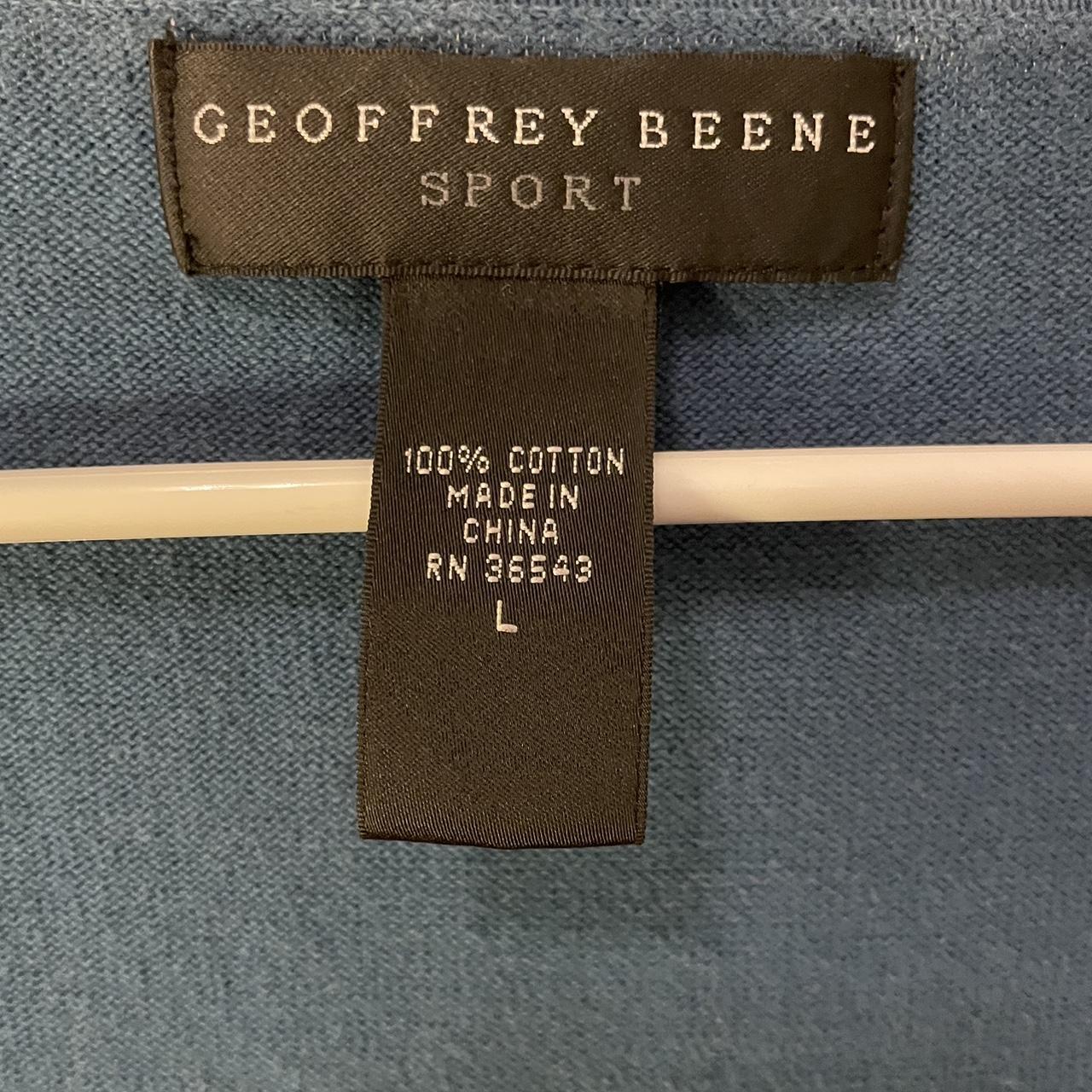 Geoffrey Beene Women's Blue and Navy Shirt (3)