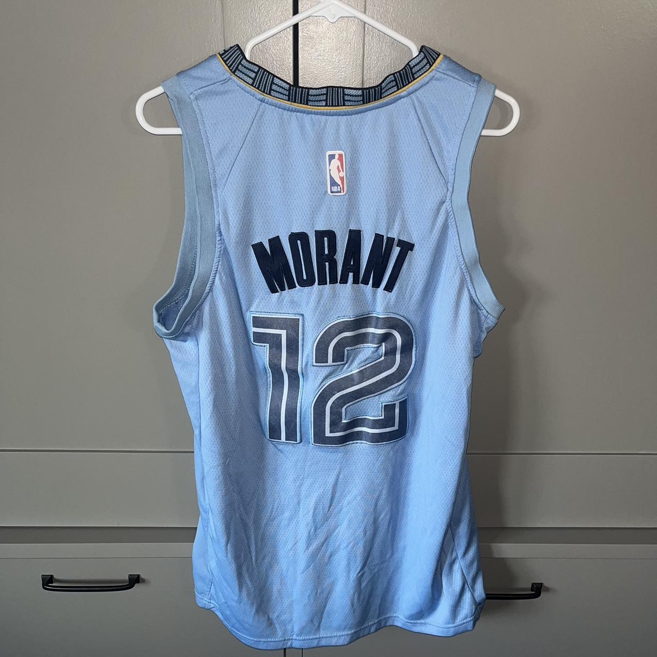 Best Selling Product] Memphis Grizzlies Ja Morant 12 White Teal Jersey  Inspired Amazing Outfit Hoodie Dress