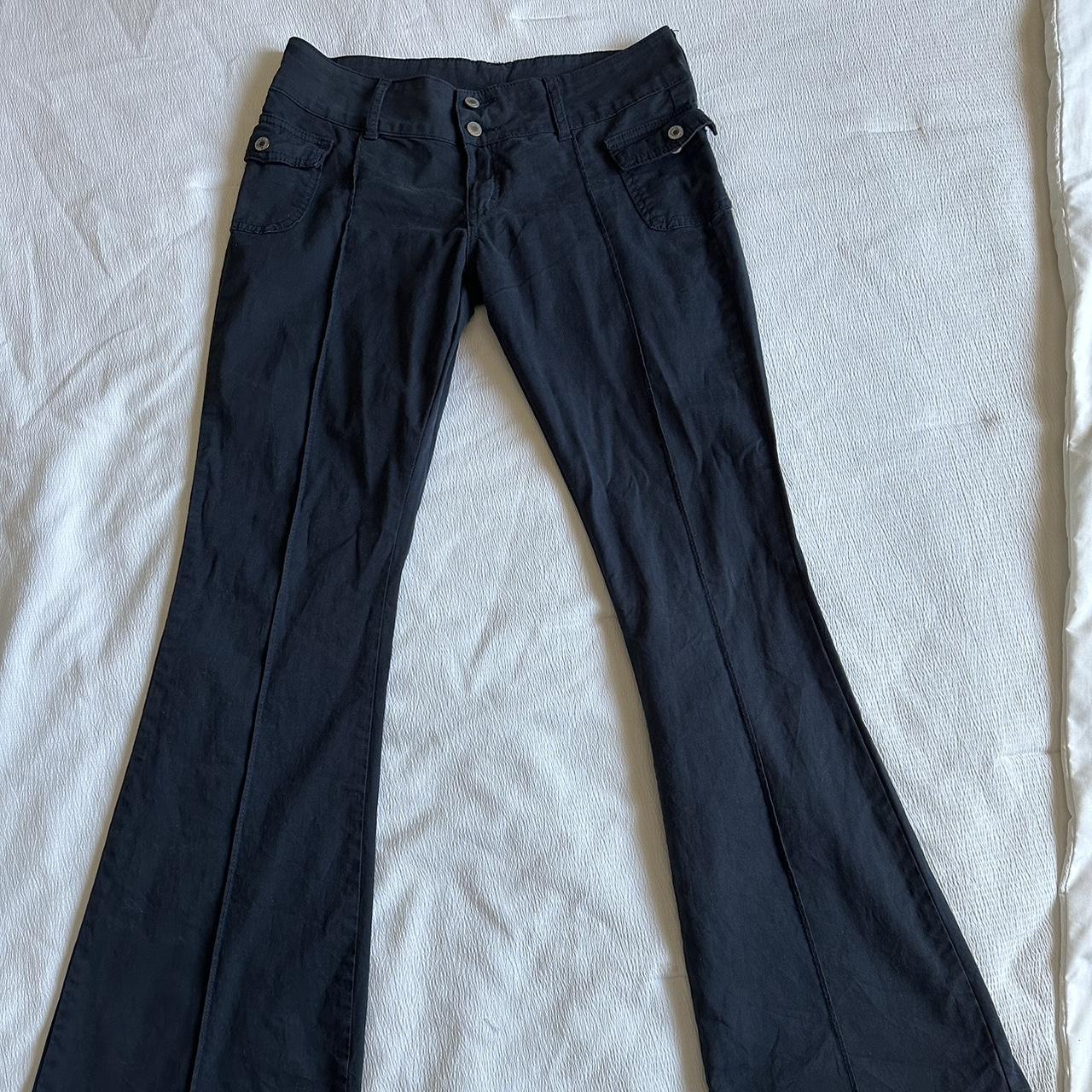 Brandy Melville Agatha jeans in navy blue. These are... - Depop