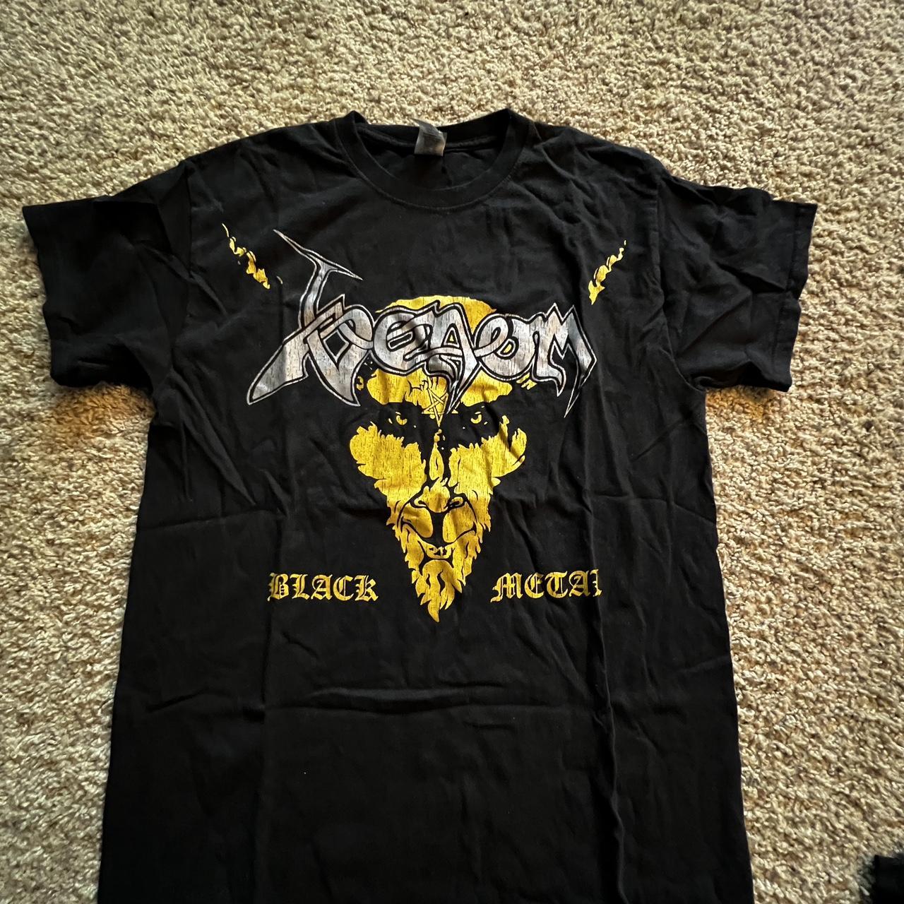 Venom Black Metal Silver and Gold print Medium | Depop, image size:1280x1280