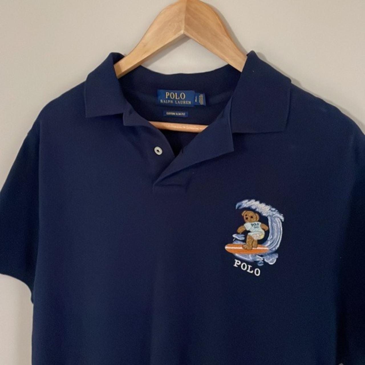 Polo Ralph Lauren Men's Navy Polo-shirts (3)
