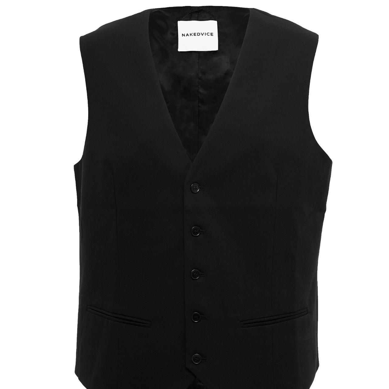 Women's Black Vest Depop