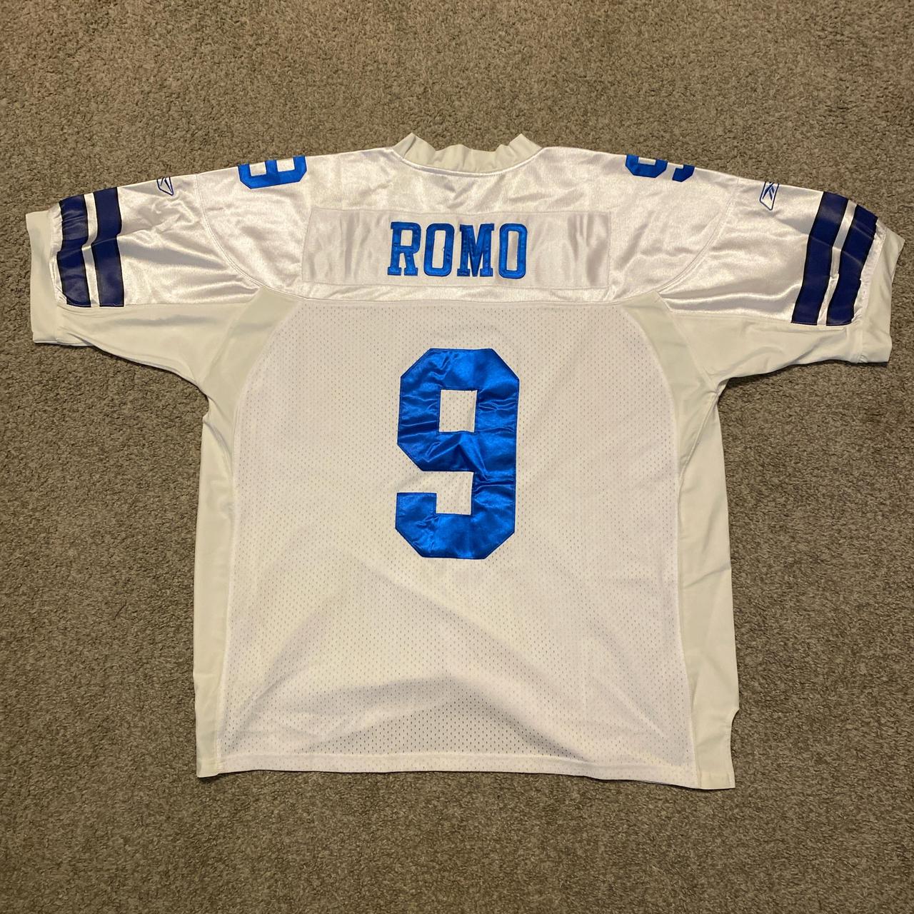 NFL Reebok Tony Romo Dallas Cowboys Jersey Depop