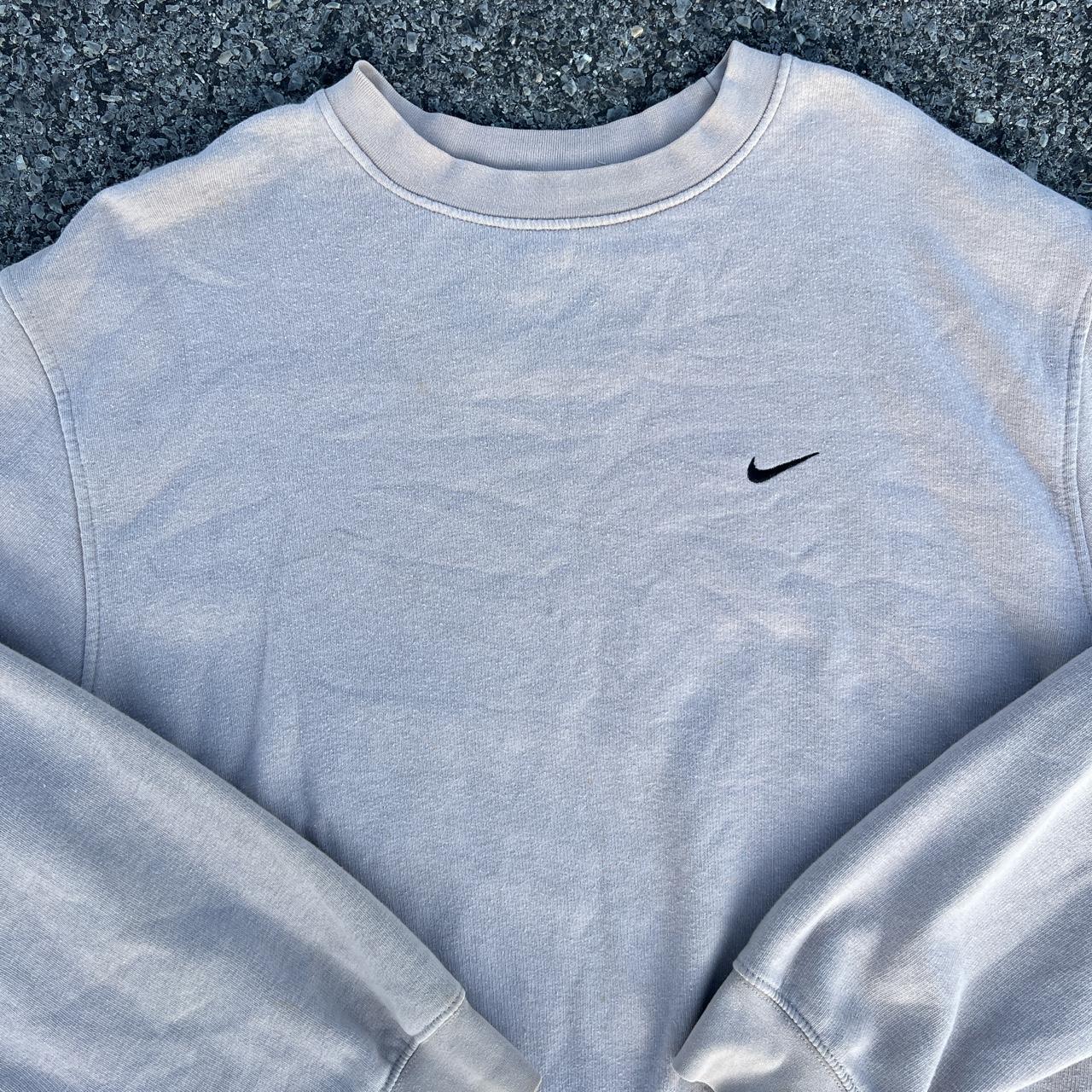 Nike Men's Cream Sweatshirt | Depop