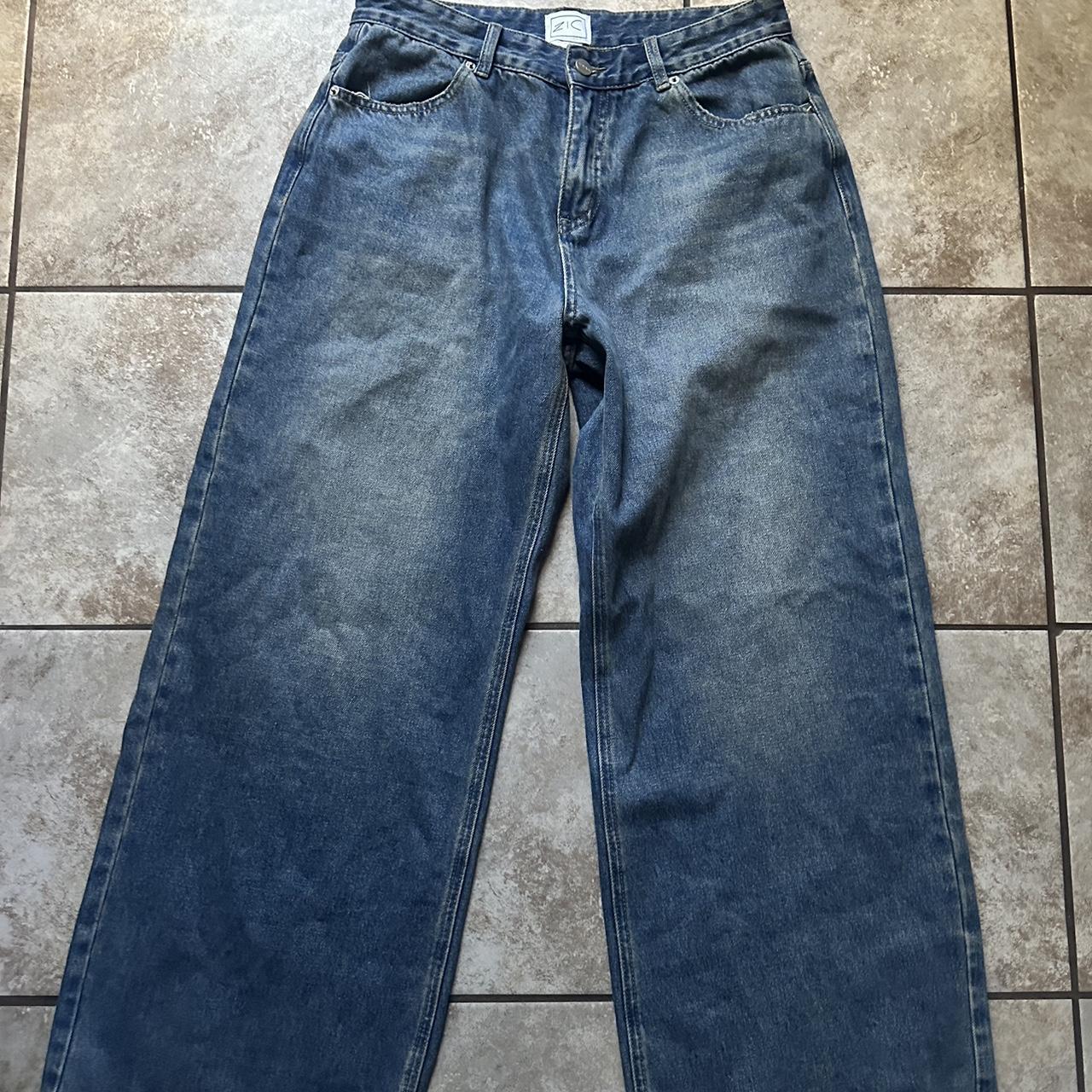 zic made denim jeans only tried on - Depop