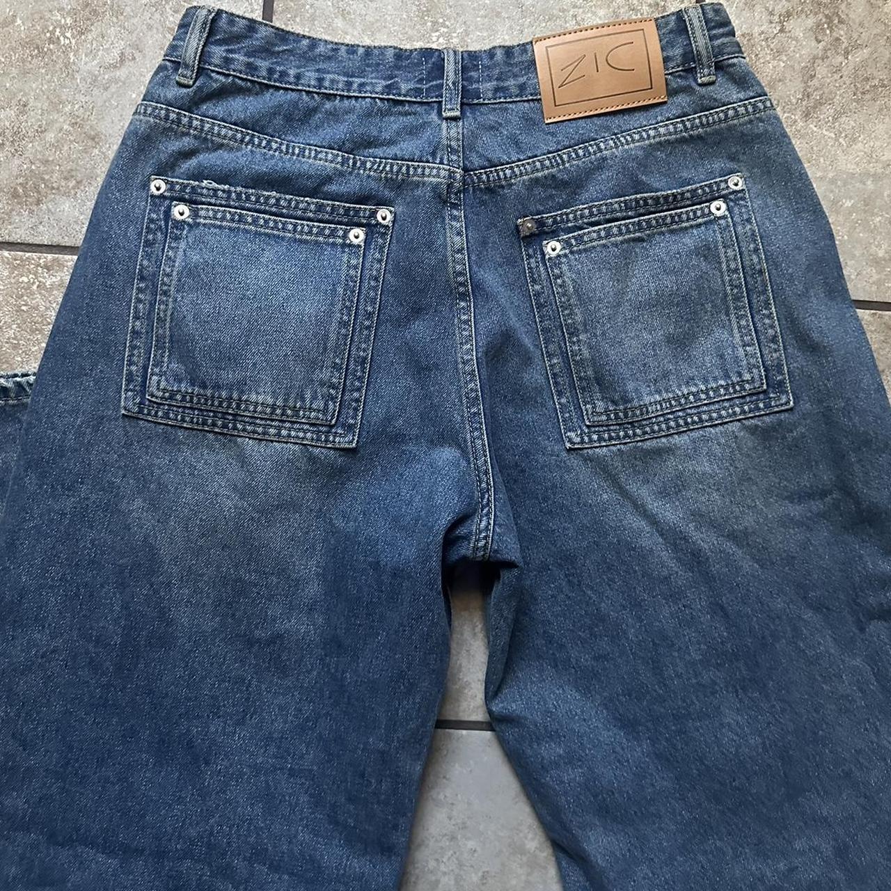 zic made denim jeans only tried on - Depop