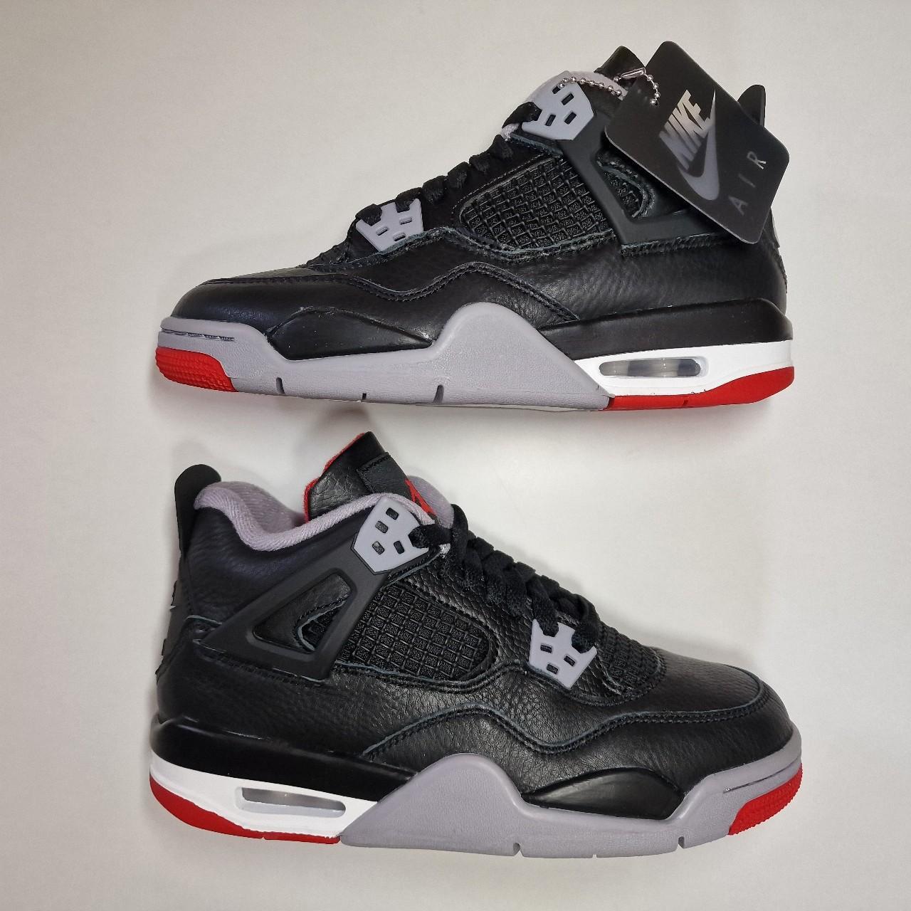 Air jordan best sale 4 bred kids