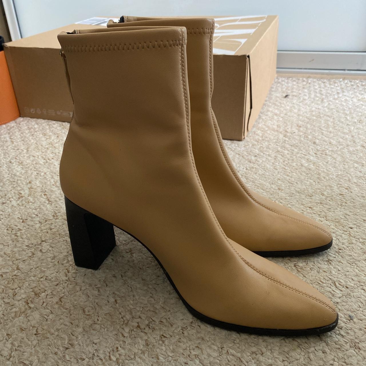 Mango Women's Boots Depop