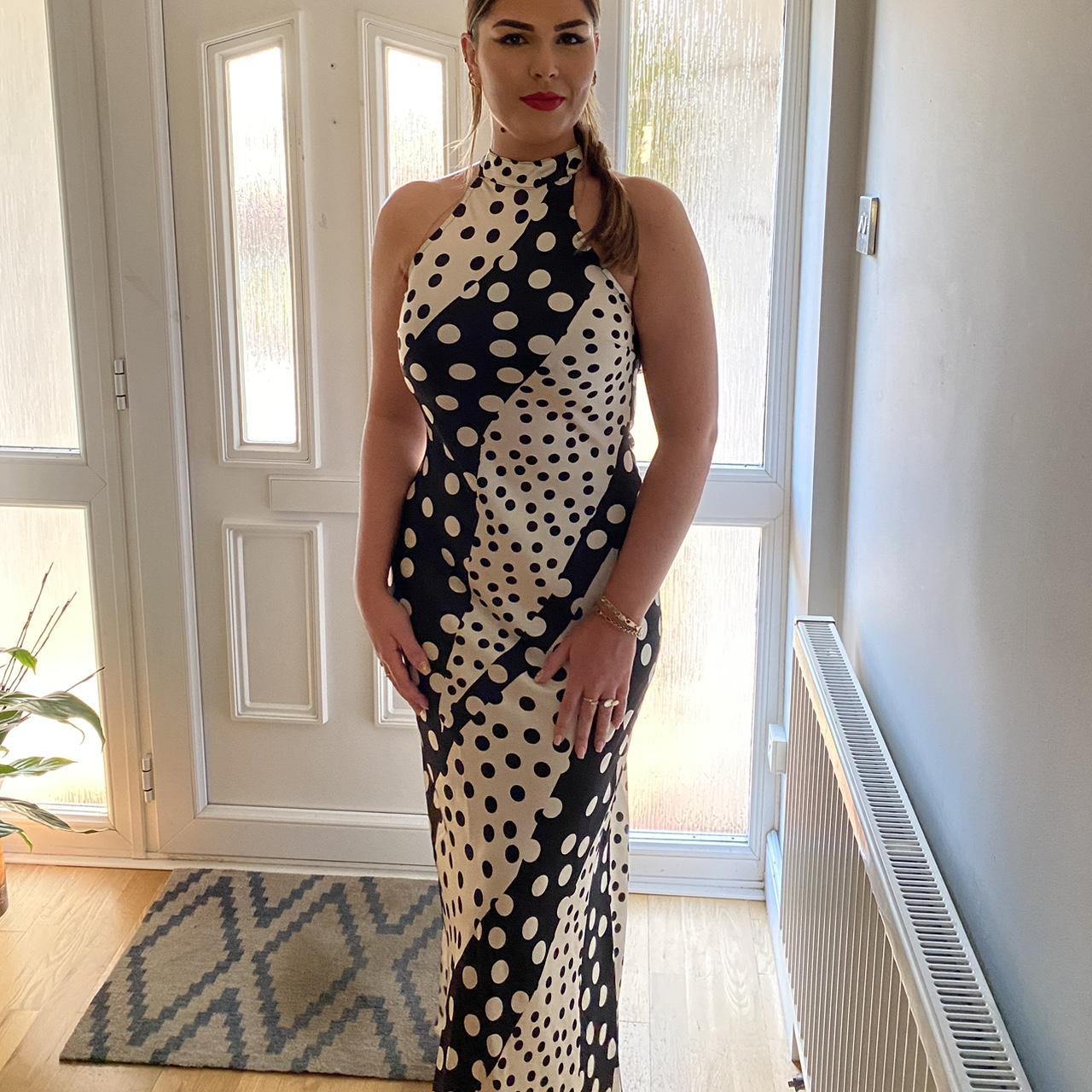 Warehouse brushed cheetah maxi hot sale dress