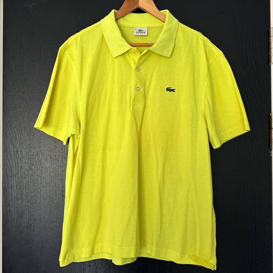 Lacoste 2024 neon polo