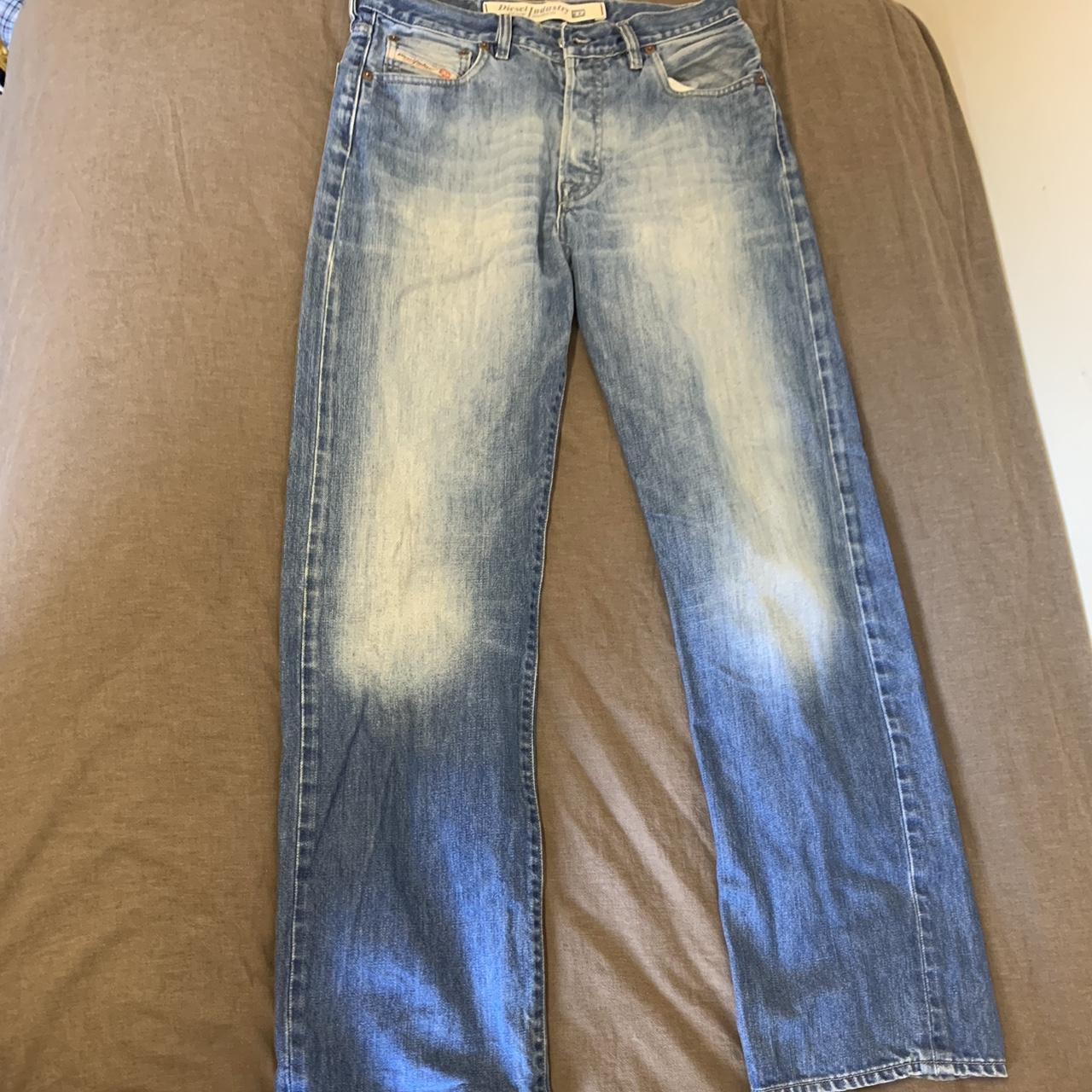 Vintage Diesel Straight Cut Jeans, good condition... - Depop