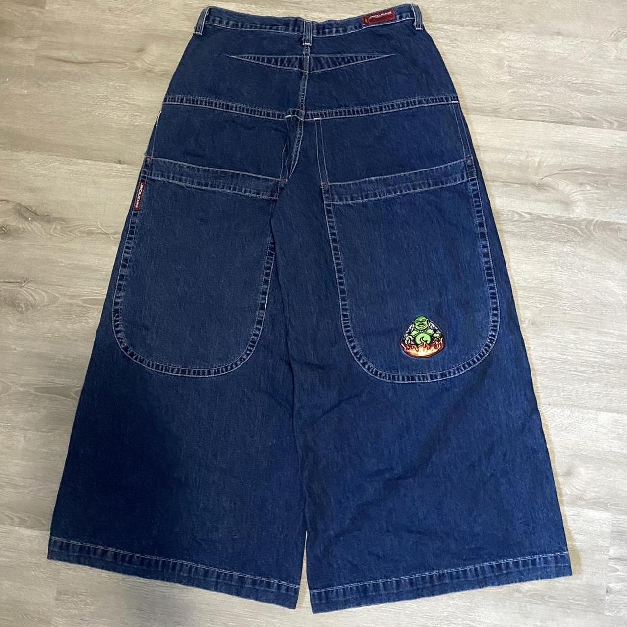 VINTAGE Jnco 2001 Flaming buddha in deadstock... Depop