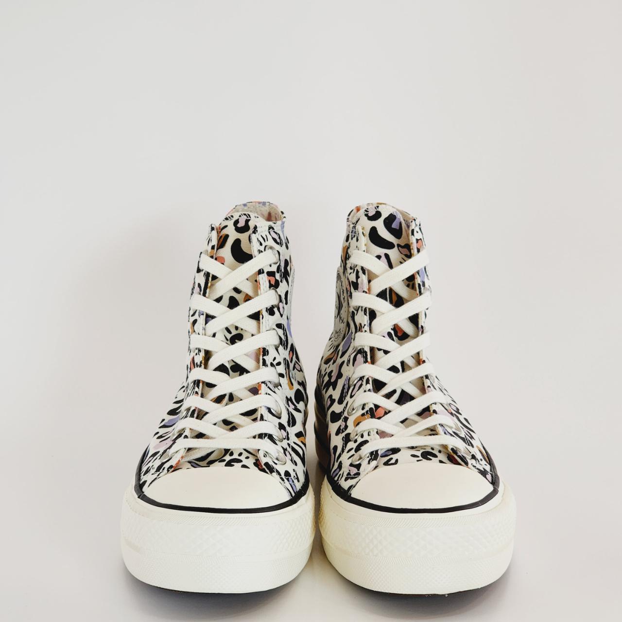 国内配送 CONVERSE ALL STAR PLTS MONO LEOPARD HI WHITE NEW Mens Converse Chuck Taylor All Star Leopard Print Shoes